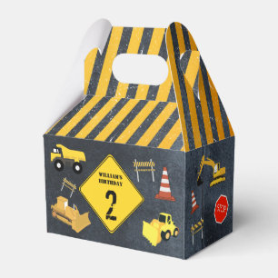 Bygg Lastbilar Heavy Machines Birthday Boy Presentaskar