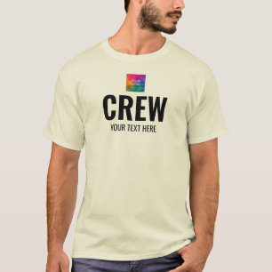 Bygg-Logotyp, utformning Manar Naturlig T Shirt