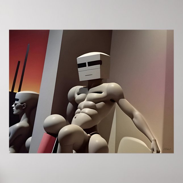 Bygg magin och de kommer att komma poster (Framsidan)