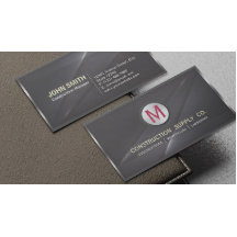 Bygg Metall Framed Monogram Black Metall