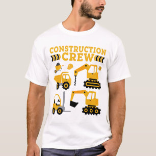 Bygg- och anläggningsarbetare - schaktfartyg Småba T Shirt