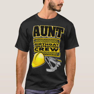 Bygg- och anläggningsarbetare vid födelsedagen Mos T Shirt