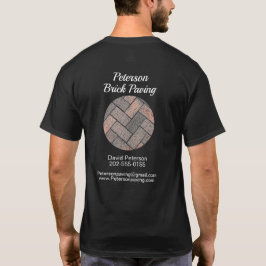 Bygg- och anläggningsverksamhet av tegelsten t shirt