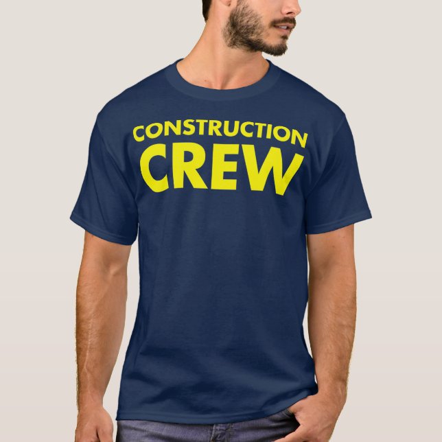 Bygg- och rivningsarbeten t shirt (Framsida)