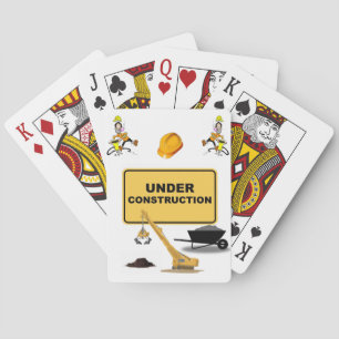 Bygg- och uppspelningskortfack spel kort