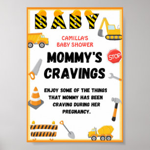 Bygg-Party-tecken, babyskal Poster
