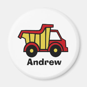 Bygg-Roligt/Lastbil Magnet