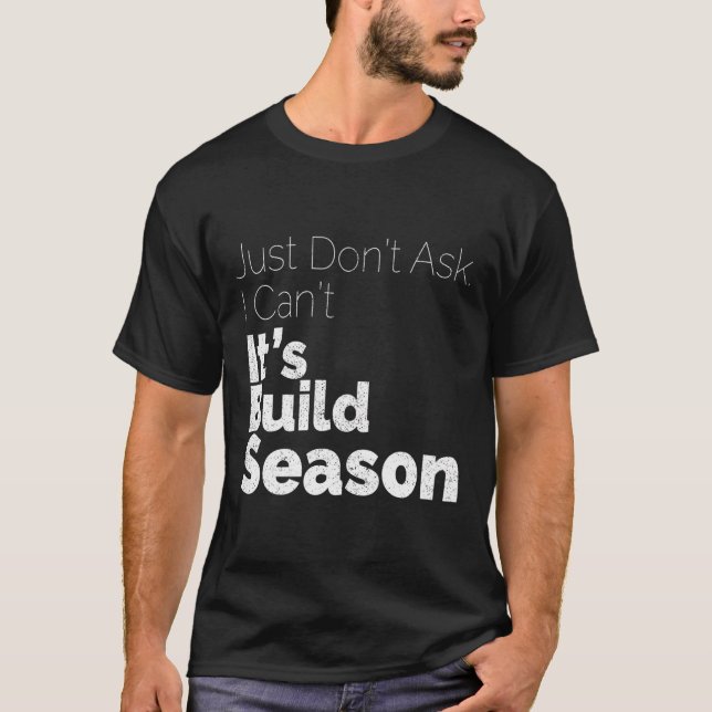 Bygg Season Robotics Hoody T Shirt (Framsida)