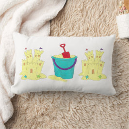 Bygg Snäckor för Sandcastle Beach House Pail Shove Lumbarkudde
