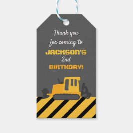 Bygg-Tack-Grått Presentetikett