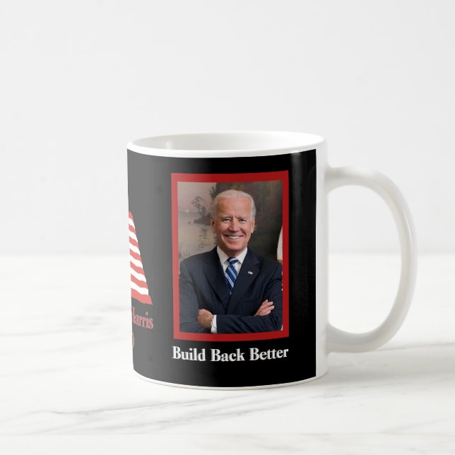 Bygg tillbaka bättre - Biden och Harris 2020 Kaffemugg (Höger)