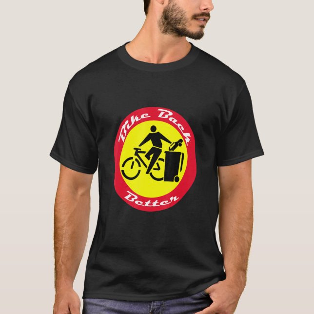 Bygg tillbaka bättre pumpar, inte gas för Biker oc T Shirt (Framsida)
