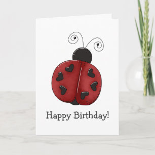 Bygg upp dig igen.. Ladybug Kort