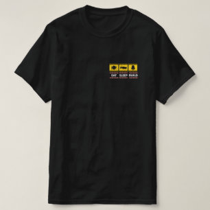 Bygg Upprepa Byggnad-block Brickor i viloläge T Shirt