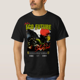 Bygg vår ekologiska framtid - Solarpunk Streetwear T Shirt