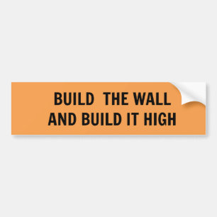 BYGG WALL-Bumper-etikett Bildekal