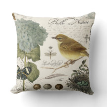 bygga bo den franska fågeln för modern vintage och