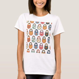 Bygga bo dockatrycket t-shirt
