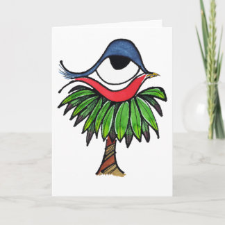 Bygga bo instinkt (kortkortet) Notecard Kort