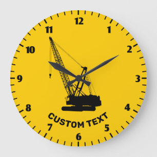 Bygga Crane Stor Klocka
