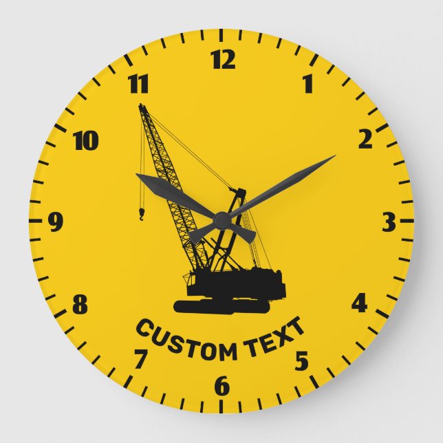 Bygga Crane Stor Klocka (Framsida)