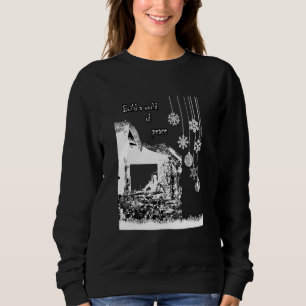 Bygga en fredlig värld t shirt