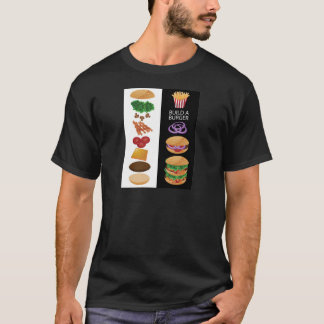 Bygga en hamburgare t-shirt