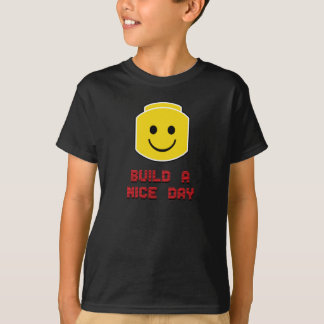 Bygga en trevlig dag t-shirt