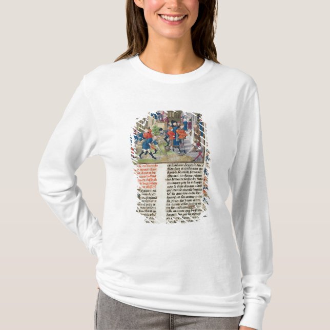 Bygga fundamenten av kloster t shirt (Framsida)
