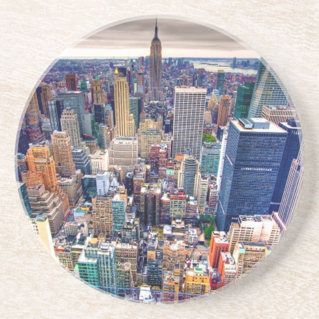 Bygga och Midtown Manhattan för empire state Underlägg (Framsidan)