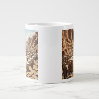 Bygga pyramiderna jumbo mugg
