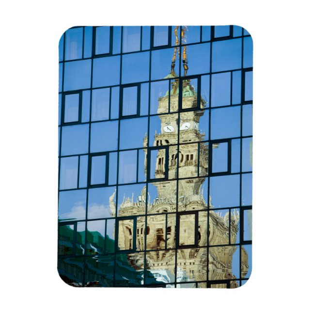 Bygga reflektioner magnet (Vertikal)