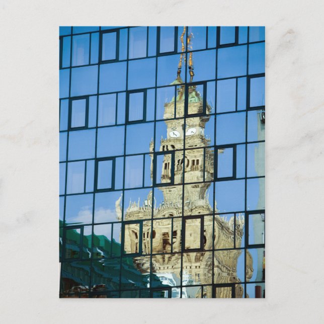 Bygga reflektioner vykort (Framsida)