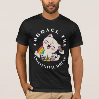 Bygga upp den existentiella olästen t shirt