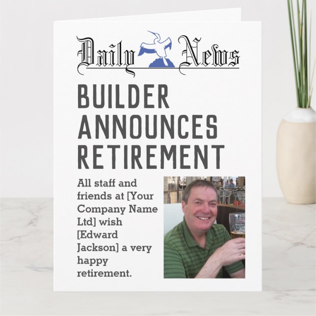 Bygga upp Pension-kort för att anpassa Kort (Framsida)