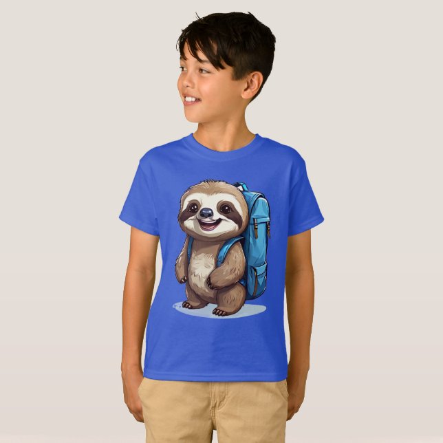 Bygga upp Stollig med vår tilltalande ryggsäck för T Shirt (Hel framsida)