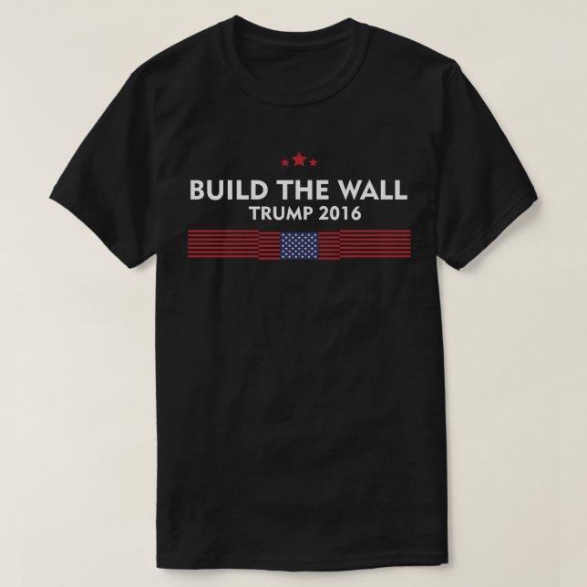 Bygga väggtrumfen 2016 t-shirt (Design framsida)