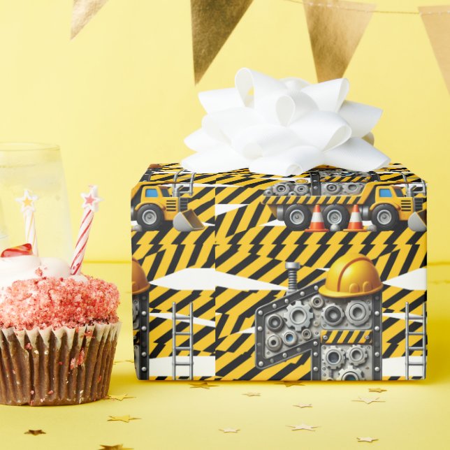 Byggande 1:a födelsedag Party Presentpapper (Födelsedagsfest)