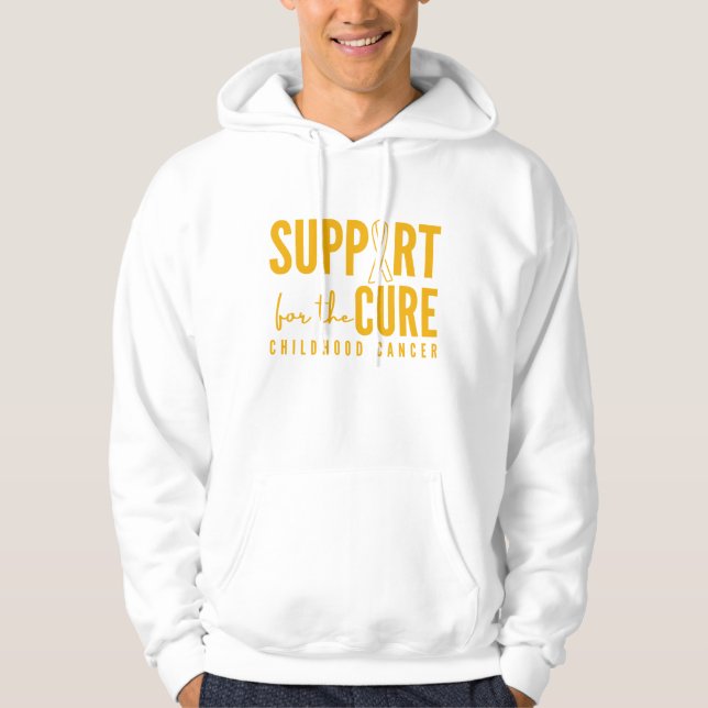 Byggande av barncancer Pullover Hoodie (Framsida)