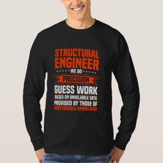 Byggande av det civila Byggnaden Ingenjör en T Shirt