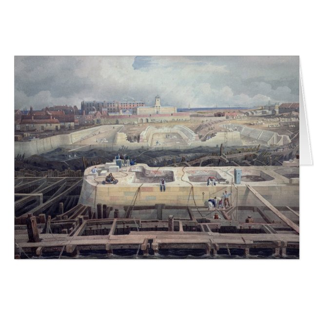 Byggande av dockor hälsningskort (Framsidan Horizontal)