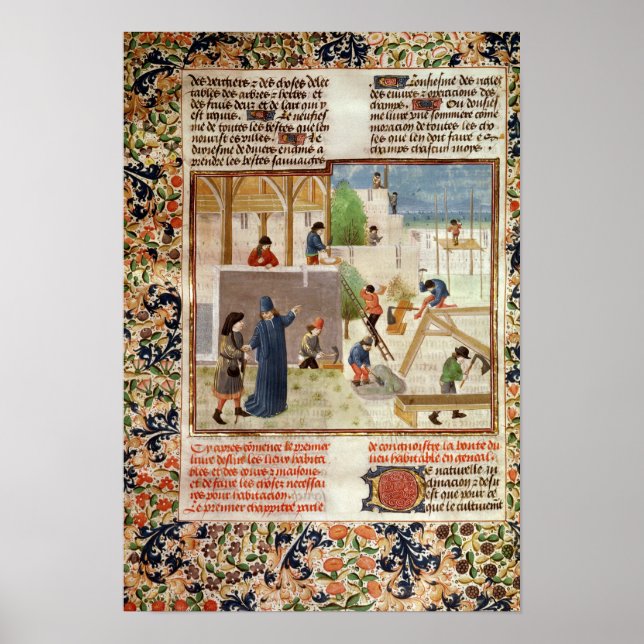 Byggande av hus poster (Framsidan)