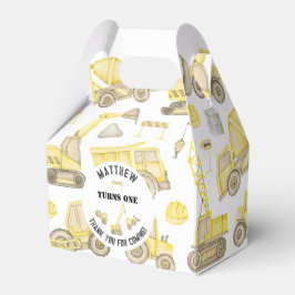 Byggande av Tacken Första födelsedag Presentaskar