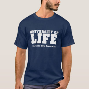 Byggande - blåttt-skjorta t-shirt