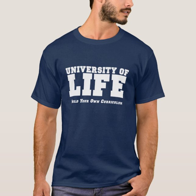 Byggande - blåttt-skjorta t-shirt (Framsida)