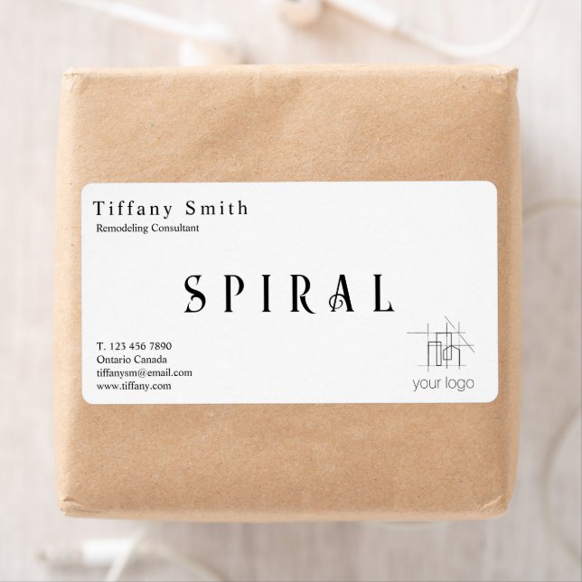 Byggande byggentreprenör Papper Kraft Fraktsedel (Insitu)