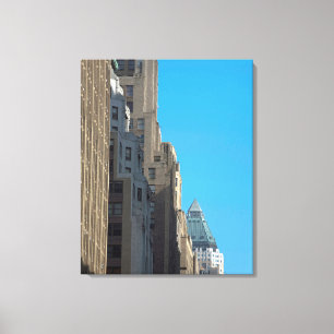 Byggande facades Manhattan New York USA Canvastryck