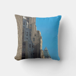 Byggande facades Manhattan New York USA Kudde