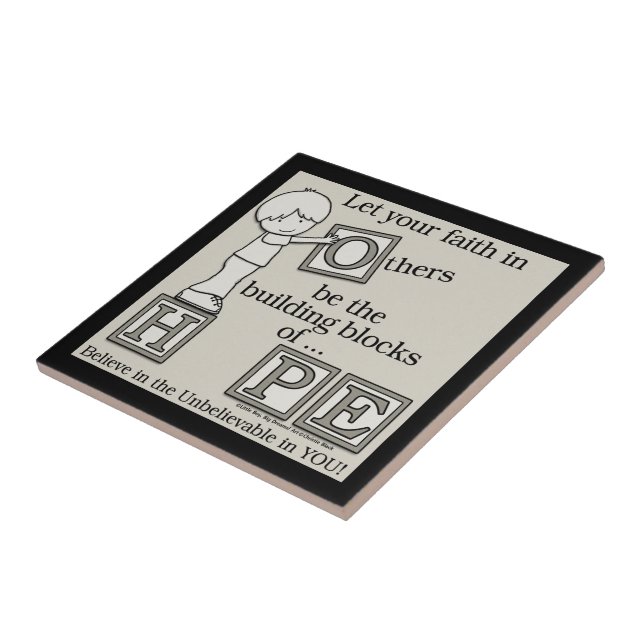 Byggande HOPE-block Kakelplatta (Sidan)