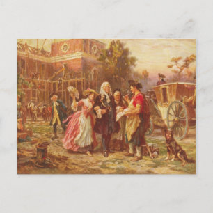 Byggande Liberty Jean Gerome Ferris-vaggan Vykort